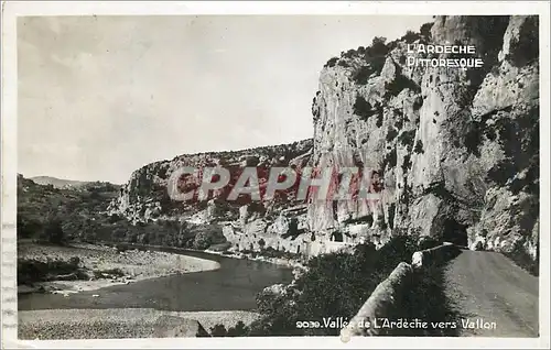 Cartes postales Vall�e de l'Ard�che vers Vallon