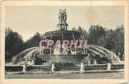 Cartes postales 1025 AIX-EN-PROVENCE-La grande Fontaine