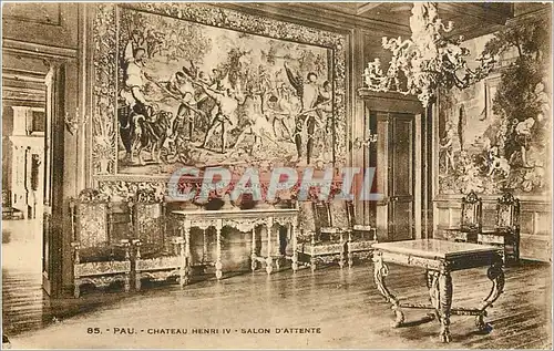 Ansichtskarte AK PAU.Chateau Henri IV. Salon d'attente