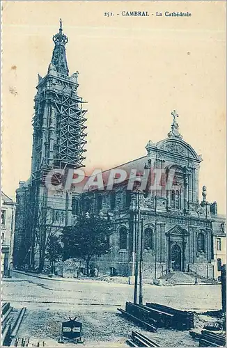 Cartes postales Cambrai - La cathedrale