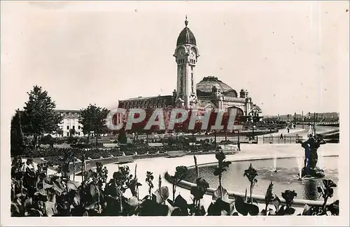 Ansichtskarte AK Limoges-Les Jardins de la Gare