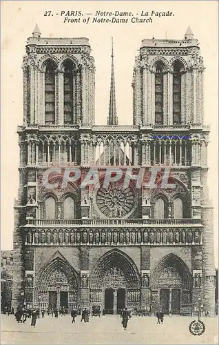 Cartes postales PARIS-Notre dame