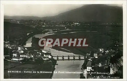 Cartes postales BOHEBIE-Vall�e de la Bidassoa.Le Pont International