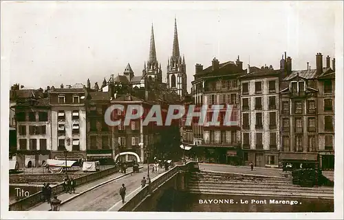 Ansichtskarte AK BAYONNE Le Pont Marengo