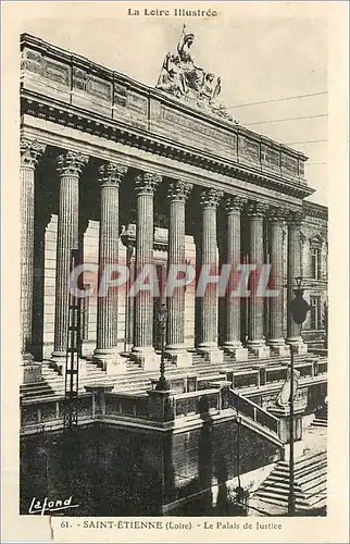 Cartes postales 61- SAINT ETIENNE (Loire)-Le Palais de Justice