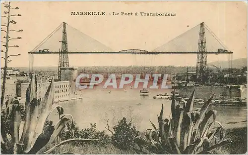 Cartes postales MARSEILLE-Le pont � Transbordeur