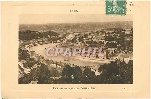 Cartes postales PANORAMA PRIS DE FOURVIERE