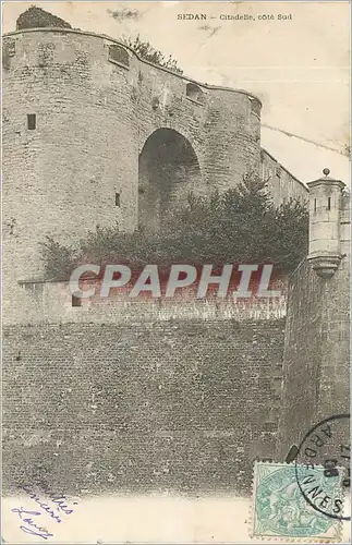 Cartes postales SEDAN- Citadelie  cot� Sud