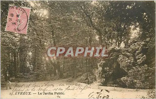 Cartes postales EVREUX-Le Jardin Public