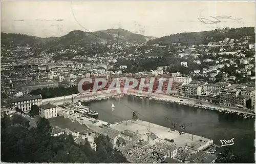 Moderne Karte COTE D'AZUR Nice Bateaux