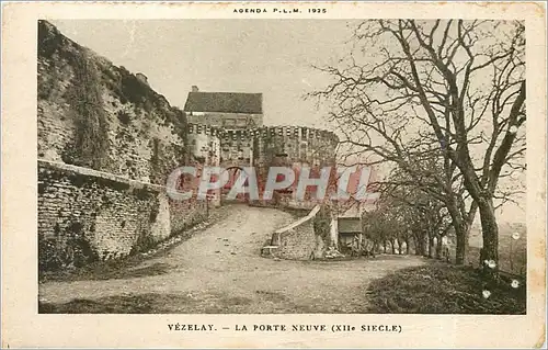 Cartes postales VEZELAY-LA PORTE NEUVE (XII E SIECLE)