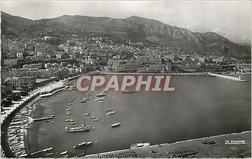 Ansichtskarte AK PRINCCIPAUTE DE MONACO.Vue pnoramique sur la Condomine et Monte-carlo