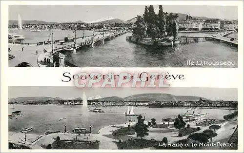 Cartes postales Ile de Rousseau