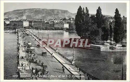 Cartes postales Geneve.Pont du Mont-Blanc