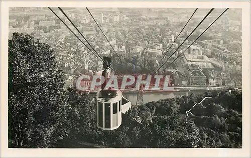 Cartes postales GRENOBLE-Le t�l�ferique de la Bastille