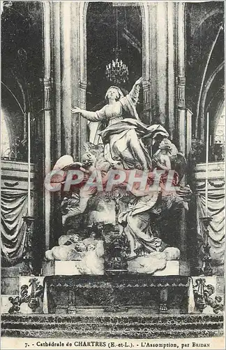 Ansichtskarte AK Cath�drale de CHARTRES (E et L)-L'assomption par BRIDAN