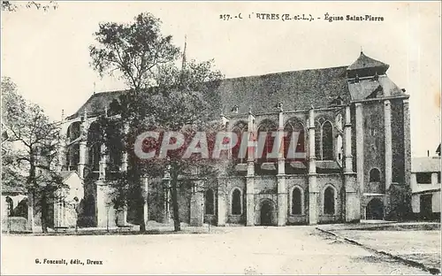 Ansichtskarte AK Chartres (E et L) Eglise St Pierre