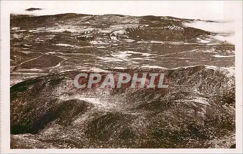 Ansichtskarte AK Le camp de la Fontaine du berger  vu de la tble e'Orientation de l'Observatoire du Puy de Dome (