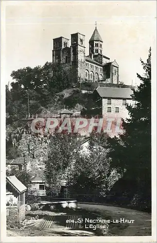 Cartes postales St Nectare le haut .L'Eglise