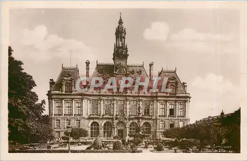 Moderne Karte Limoges L'hotel de ville