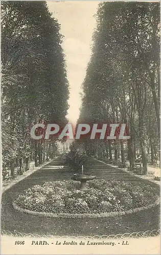 Cartes postales PARIS- Le Jardin du Luxembourg-LL