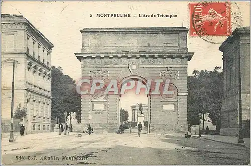 Cartes postales MONTPELLIER-L'Arc de triomphe