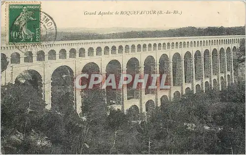 Cartes postales Grand Aqueduc de ROQUEFAVOUR (B. DU Rh)