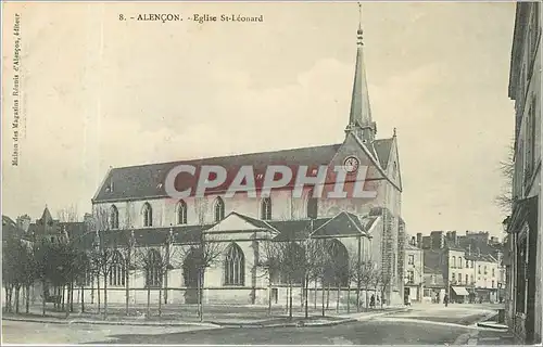 Cartes postales alencon-Eglise St L�onard