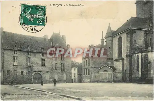 Cartes postales alencon-La maison d'Oz�