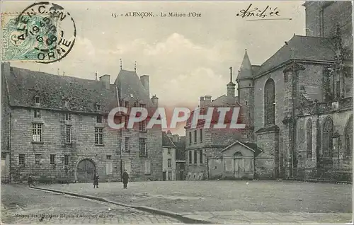 Cartes postales alencon-La maison d'Oz�