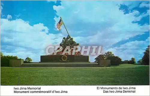 Ansichtskarte AK Monument commemoratif d'Iwo Jima