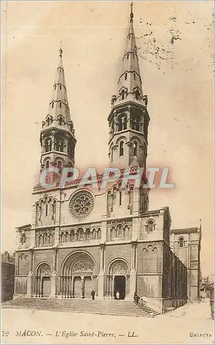 Cartes postales MACON-L'Eglise Saint Pierre