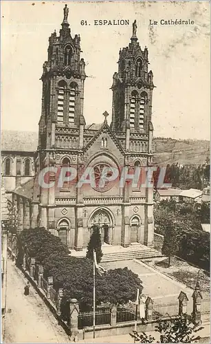 Cartes postales ESPALION-La Cathedrale