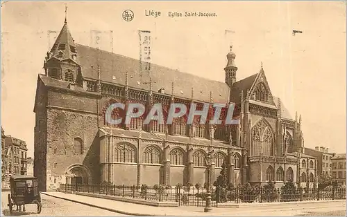 Cartes postales Liege Eglise aint-Jacques