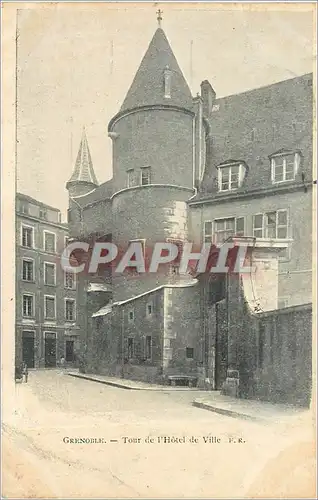 Cartes postales GRENOBLE-Tour de l'Hotel de Ville