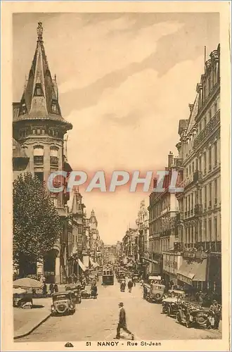 Cartes postales NANCY-Rue St jean