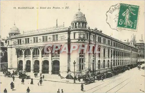 Ansichtskarte AK MARSEILLE-Hotel des postes