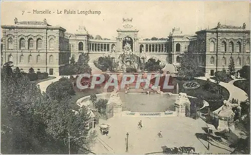 Cartes postales MARSEILLE-Le palais longchamp