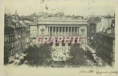 Cartes postales MARSEILLE.La Bourse