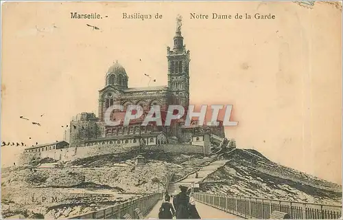 Cartes postales MARSEILLE-Basilique de Notre Dame de la garde