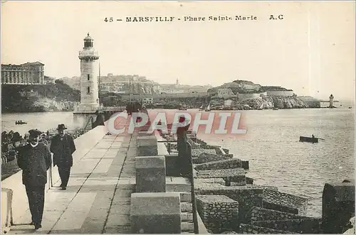 Cartes postales MARSEILLE-Phare Sainte Marie Phare