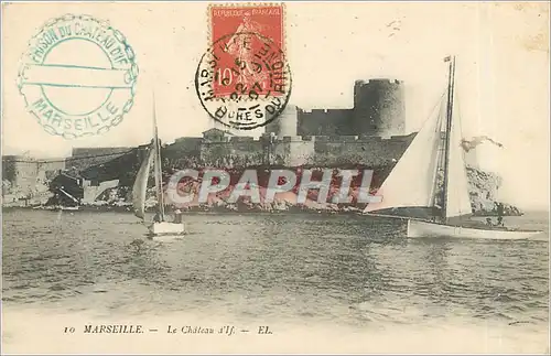 Cartes postales MARSEILLE-Le Chateau d'If-EL