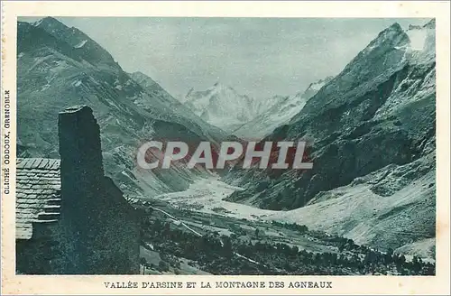 Cartes postales VALEE D'ARSINE ET LA MONTAGNE DES AGNEAUX