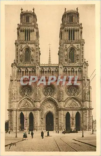Cartes postales LA DOUCE FRANCE-ORLEANS(La cathedrale Ste-Croix(Fa�ade Sud Est)