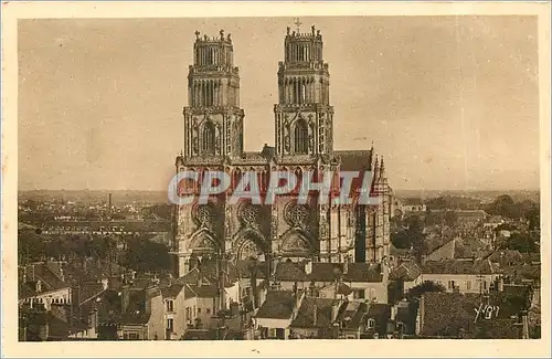 Cartes postales LA DOUCE FRANCE-ORLEANS(La cathedrale Ste-Croix(Fa�ade Sud Est)