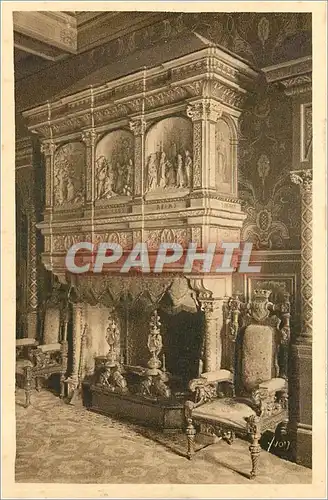 Cartes postales LA DOUCE FRANCE-ORLEANS(Liret)-Hotel de ille . Cheminee monumenale d Grand Salo de Reception