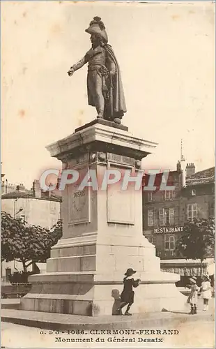 Cartes postales CLERMONT-FERRAND.Monument du General Denaix