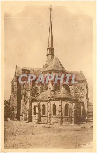 Cartes postales LE PETIT ANDELY L'ABSIDE DE L'EGLISE SAINT-SAUVEUR(XIII eme SIECLE)