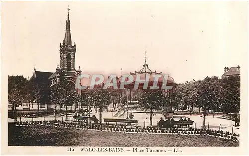 Cartes postales MALO-LES-BANS-Place Turenne-LL