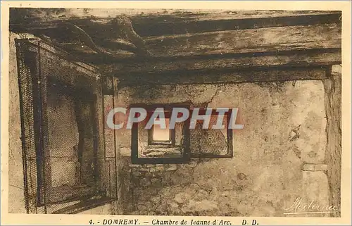 Cartes postales dOMREMY-Chambre de Jeanne d'Arc